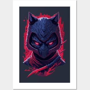 Shinobi Beast - Diseños de animales ninjas Posters and Art